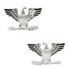 Navy Captain Collar Device Rank Insignia Pair view 1