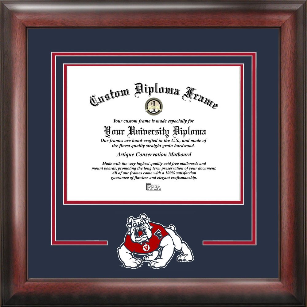 Campus Images Cal State Fresno Spirit Diploma Frame