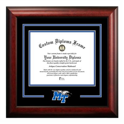 Campus Images Middle Tennesse State Spirit Diploma Frame - Fits 8.5" H x 11" W Diploma