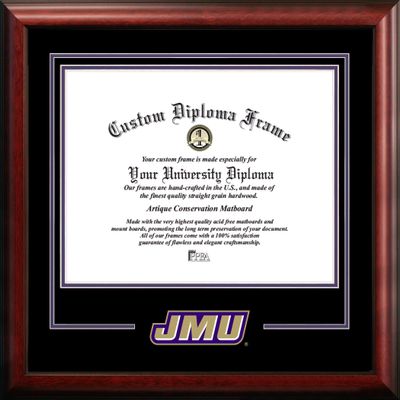 Campus Images James Madison University Spirit Diploma Frame