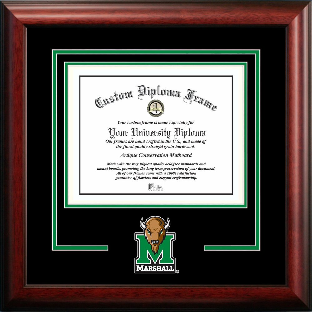Campus Images Marshall University Spirit Diploma Frame