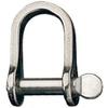 Ronstan 316 St/St Shackle 1/4" Standard Dee (RF617) view 1