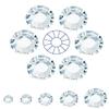 144pcs ss12 (3mm) Clear Crystal, Preciosa MC Chaton Roses VIVA12 (No HotFix Viva 12ss Flatback Rhinestones)