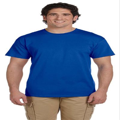 Gildan 5.3 Ounce Heavy Cotton Short Sleeve T-Shirt - 5000 - Royal - XX-Large