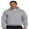 50/50 Blend Quarter-Zip Cadet Collar Sweatshirt by Jerzees view 1