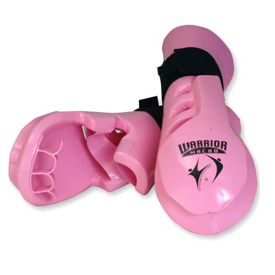 Macho Warrior Punches Karate Sparring Gloves - Pink - Ch Medium