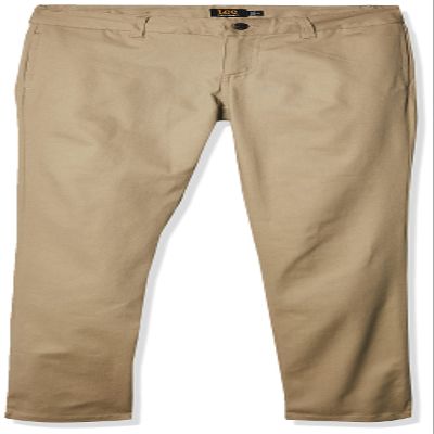 Lee Uniforms Juniors Original Skinny Leg Pant, Khaki, 13