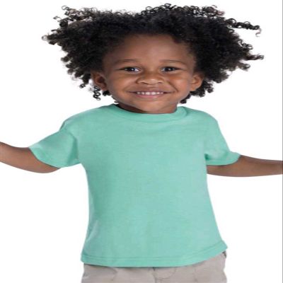 Rabbit Skins 5.5 oz Little Kid Short-Sleeve T-Shirt, 2T, Military Green