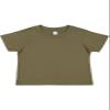 Rabbit Skins 5.5 oz Little Kid Short-Sleeve T-Shirt, 2T, Military Green view 2