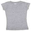 3316 Rabbit Skins Rabbit Skins Toddler Girls' Fine Cotton Jersey Longer Length T-Shirt - Heather (93/7) - 3T view 1