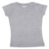 3316 Rabbit Skins Rabbit Skins Toddler Girls' Fine Cotton Jersey Longer Length T-Shirt - Heather (93/7) - 4T view 1