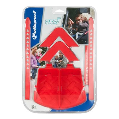 Polisport Kids Guppy Mini Seat Style Set - Red