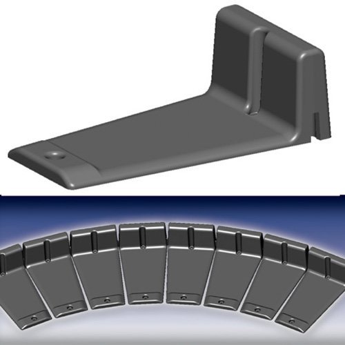 CALIBER FLEX GLIDES - HIGH PROFILE, Manufacturer: CALIBER, Manufacturer Part Number: PM13343-AD, Stock Photo - Actual parts may vary.