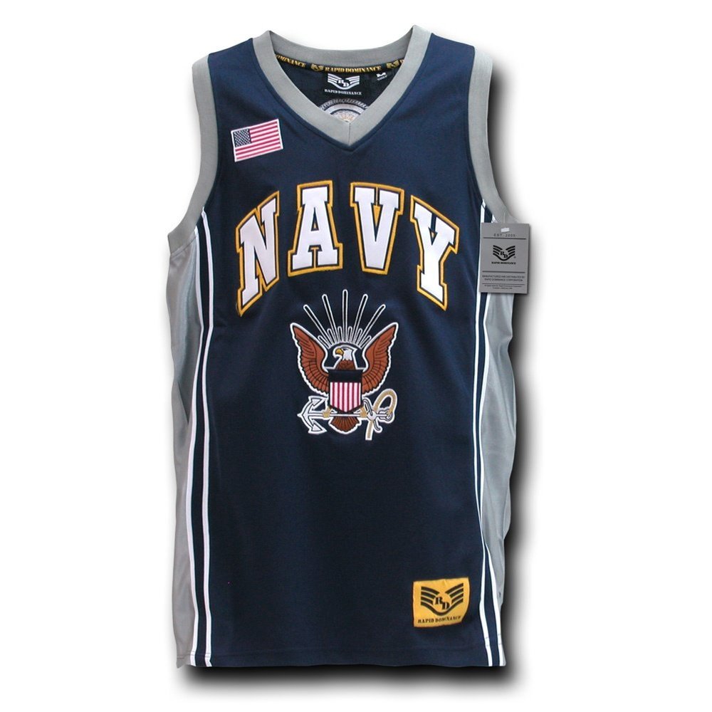 Rapiddominance Basketball Jersey, Navy, X-Large
