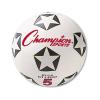 Rubber Sports Ball, For Soccer, No. 5, White/Black view 1