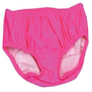 Adult Swim Diapers - Reusable Diaper for the Pool (L-Waist: 36-44; Leg: 21-27, Pink) by Swimsters