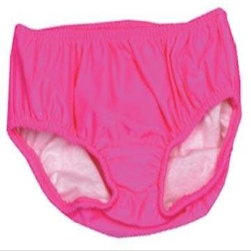 Adult Swim Diapers - Reusable Diaper for the Pool (L-Waist: 36-44; Leg: 21-27, Pink) by Swimsters