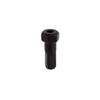 WheelMaster CN Brass Spoke Nipple - Hex, 2.0 x 12, Black view 1