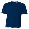 A4 Mens Cooling Performance Crew, Small, Navy view 1