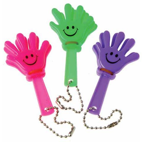 U. S. Toy Smile Handclapper Keychains