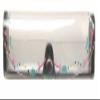 Hand Painted Hard Eyeglass Case w/Snap Flap Closure, Clear C350P-E view 1