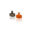 XLC Unisex's BP-O32 Disc Brake Pads, Orange/Black, One Size view 1