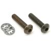 Floyd Rose Original Nut Mounting Screws (Rear) - Black view 1