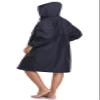 Adoretex Unisex Swim Parka Water Resistant Warm Coat Water Sports Swim Parka for Adults & Kids-PK006-Navy-YM view 2
