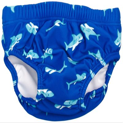 Playshoes Shark Collection Baby Boy's Swim Nappy Shorts UV Protection (62/68 3-6 Month)