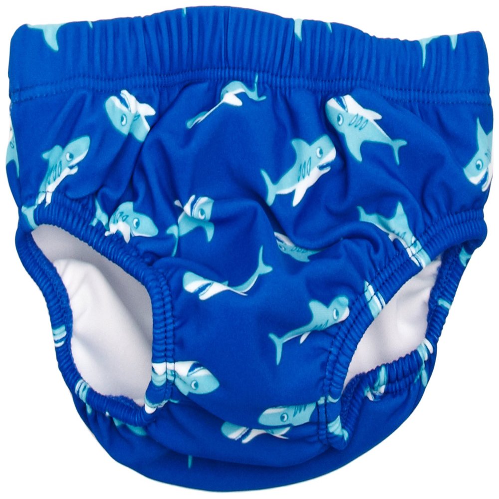 Playshoes Shark Collection Baby Boy's Swim Nappy Shorts UV Protection (62/68 3-6 Month)