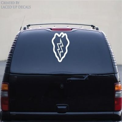 25th ID Tropic Lightning unit vinyl decal Big
