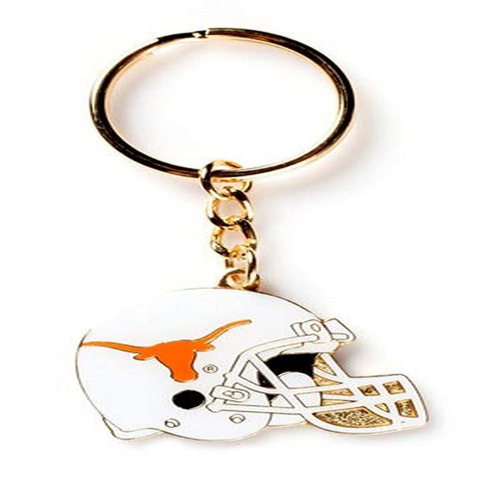 aminco NCAA Texas Longhorns College Helmet Keychain, Multicolor, Size 5 (CCP-KT-023-52)