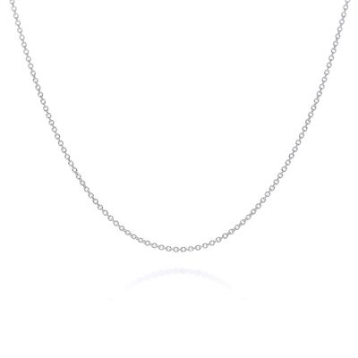 2mm thick solid sterling silver 925 Italian BELCHER rolo cable round link marine chain necklace chocker bracelet anklet - 15, 20, 25, 30, 35, 40, 45, 50, 55, 60, 65, 70, 75, 80, 85, 90, 95, 100cm