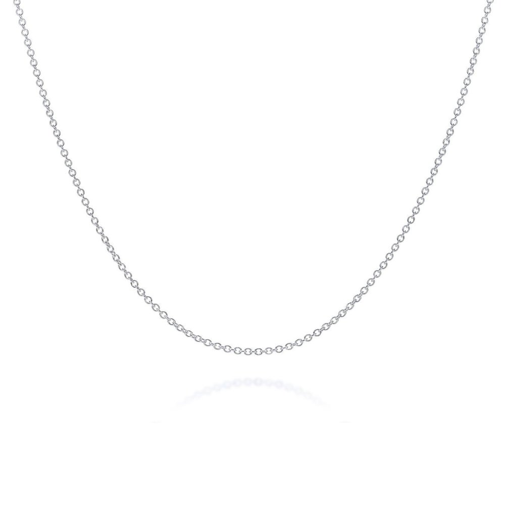 2mm thick solid sterling silver 925 Italian BELCHER rolo cable round link marine chain necklace chocker bracelet anklet - 15, 20, 25, 30, 35, 40, 45, 50, 55, 60, 65, 70, 75, 80, 85, 90, 95, 100cm