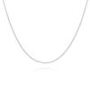 2mm thick solid sterling silver 925 Italian BELCHER rolo cable round link marine chain necklace chocker bracelet anklet - 15, 20, 25, 30, 35, 40, 45, 50, 55, 60, 65, 70, 75, 80, 85, 90, 95, 100cm view 1