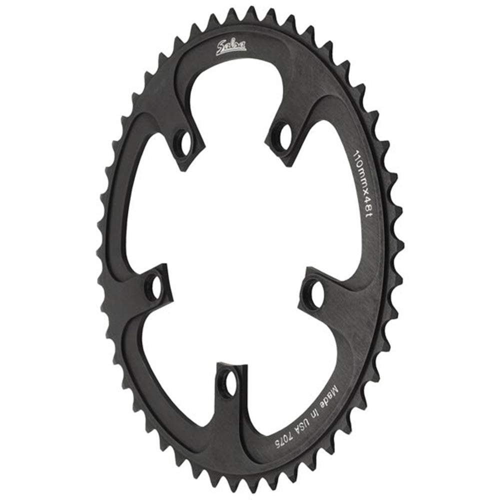 Dimension 48t x 110mm Outer Chainring Black