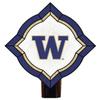 NCAA Washington Huskies Vintage Art Glass Nightlight view 1