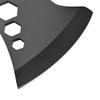 ASR Outdoor Compact Camping Axe Hatchet, Black Steel With Cord Cutter view 2