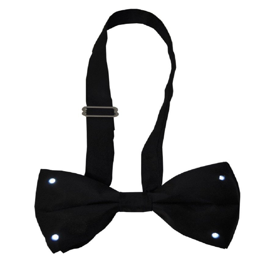 Morris Costumes Bow Tie Black Light Up