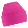 Beechfield Junior Knitted hat - Black view 1