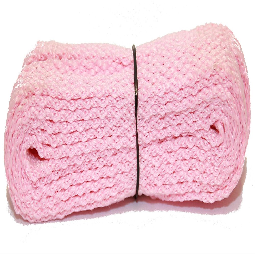Ten Seconds Non-Waxed Hockey Laces Pink, 84