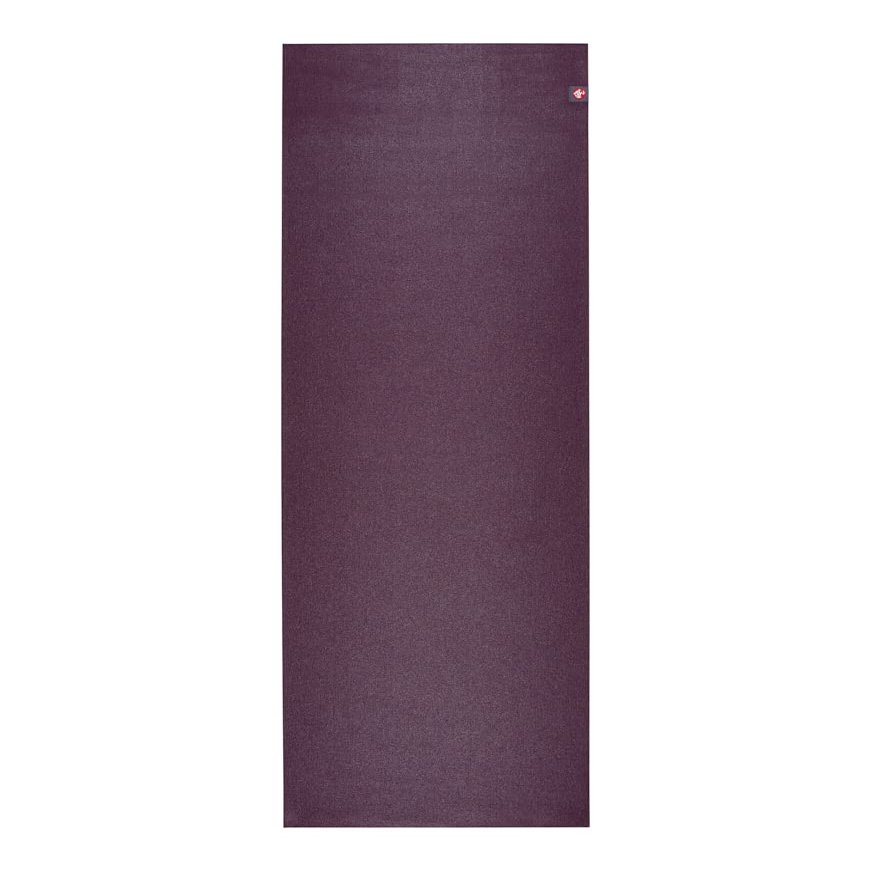 Manduka eKO Superlite Yoga Mat for Travel - Lightweight, Easy to Roll and Fold, Durable, Non Slip Grip, 1.5mm Thick, 71 Inch, Acai Purple, 71" x 24"