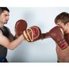 Ringside Heritage Panther Genuine Leather Boxing MMA Punch Mitt Tan, 15-Ounce view 2