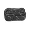 Ten Seconds Waxed Hockey Laces Black with White Chip, 72 view 1