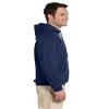 Jerzees 9.5 Oz., 50/50 Super Sweats Nublend Fleece Pullover Hood (4997)- J Navy,Small view 4