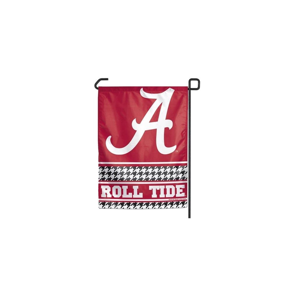 Alabama Crimson Tide HOUNDSTOOTH YARD FLAG ROLL TIDE Script A Banner BAMA UA
