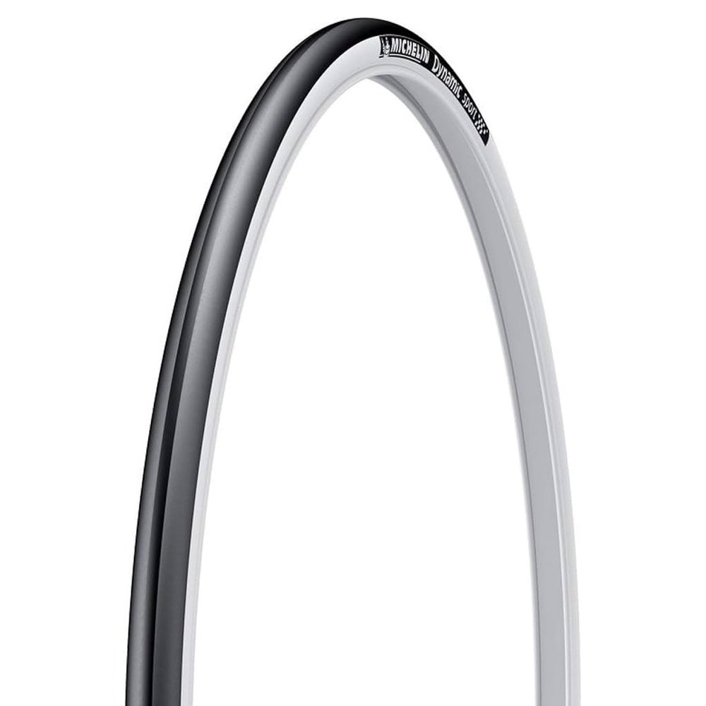 Michelin Dynamic Sport 700x28 White Road Bike Tire  Durable Non-Tubeless Tire with Strong Grip, Lightweight Build, and Classic White Look