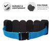 TYR Aquatic Foam Floatation Belt for Water Aerobics and Pool Exercise, 27 - 52", Black / Blue view 2