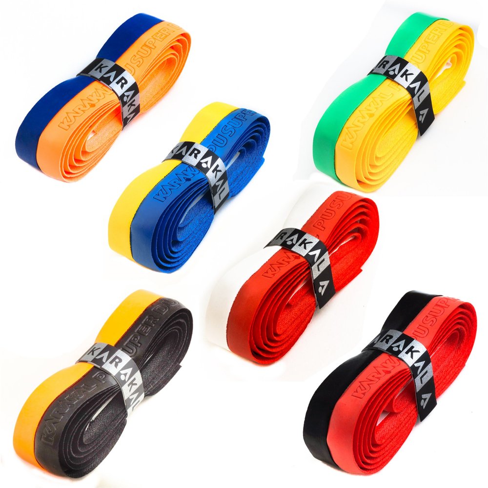 Karakal PU Supergrip replacement racquet grip - tennis / badminton / squash - Random Colour x 1