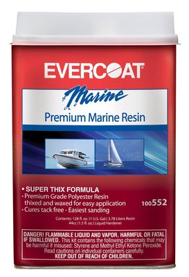 1 Gallon Premium Marine Resin 100552 [Set of 4]